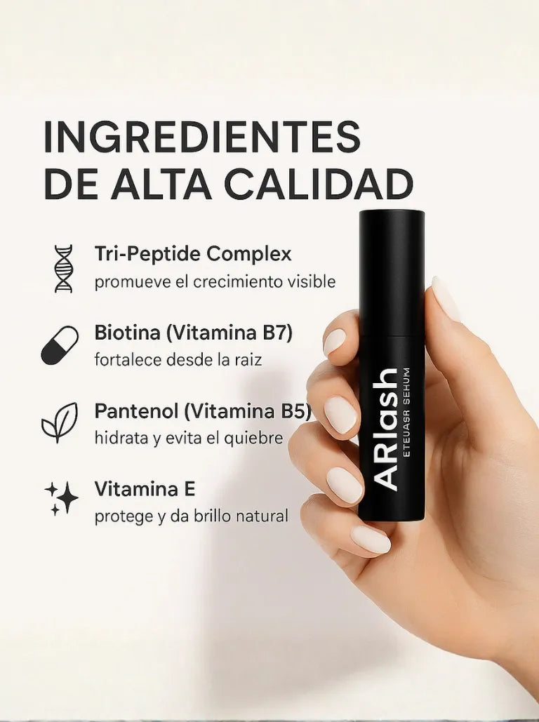 ARLash™ – Sérum Avanzado para el Crecimiento de Pestañas